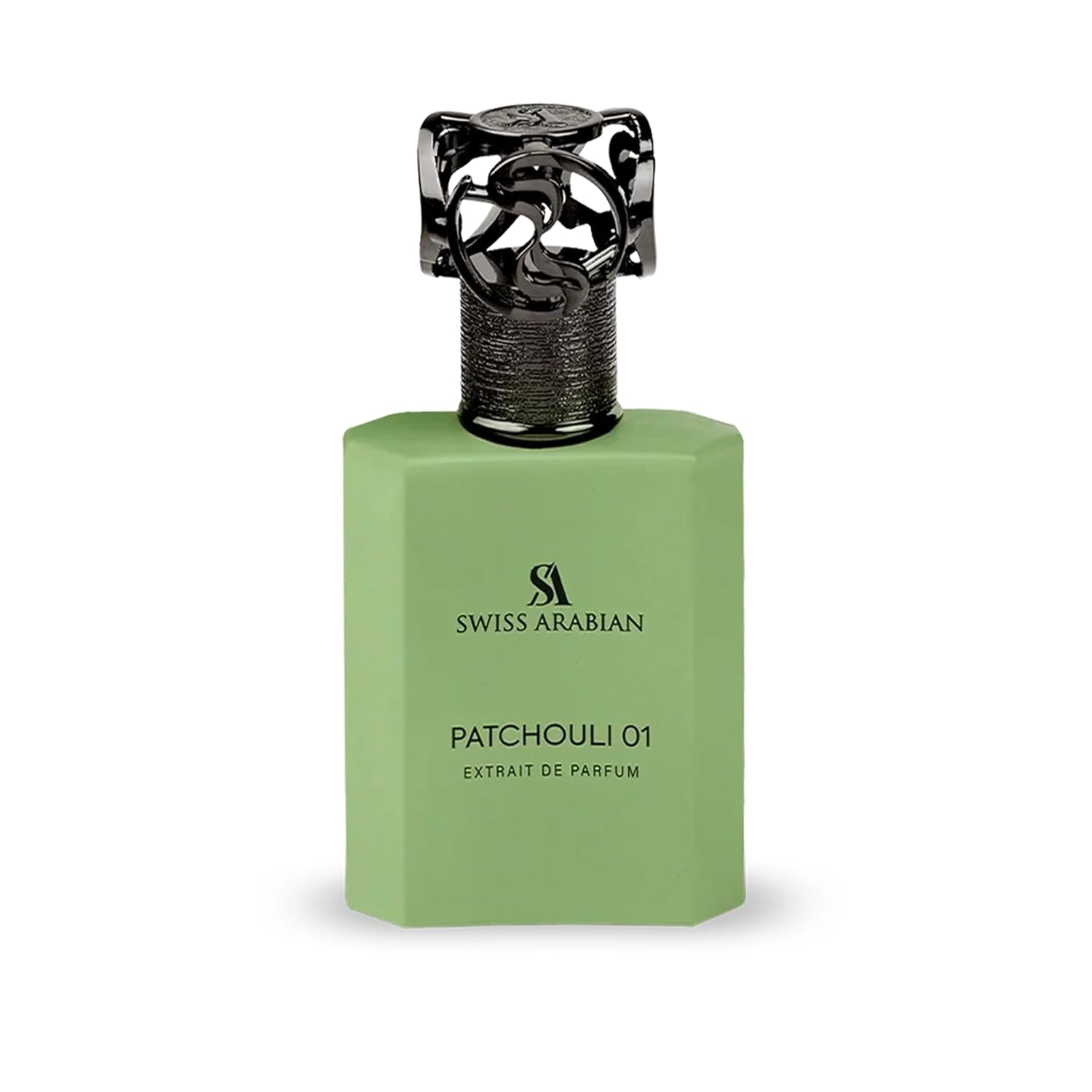 Swiss Arabian Patchouli 01 Patchouli Cologne for Men & Women – Long Lasting Modern Fougere Eau de Parfum, Lavender Mint Aromatic Notes | Heritage Collection Unisex Arabic Fragrance 50ml